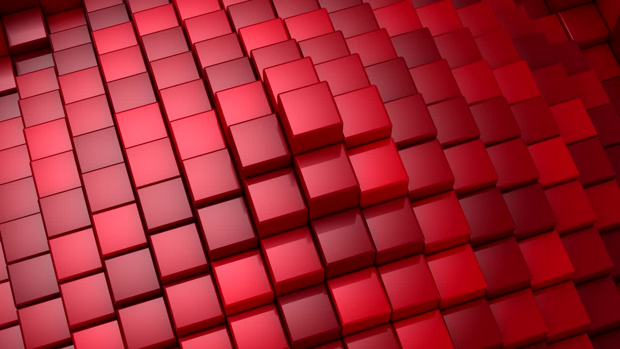 las cajas forman una onda