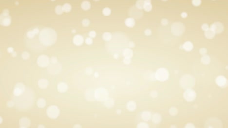 fondo de navidad en bucle - luz borrosa brillante. ilustración animada en fondo dorado