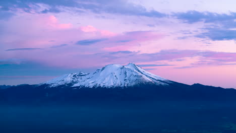 Day-to-Night-time-lapse-of-the-Calbuco-volcano-showing-the-golden-sun-setting-over-the-landscape