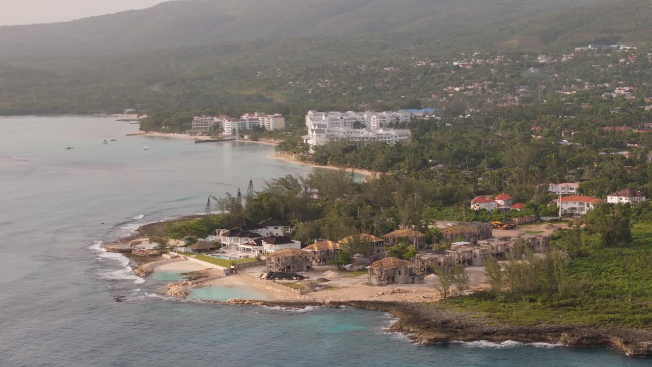 Ocean View Of Communities On Jamaica North Coast