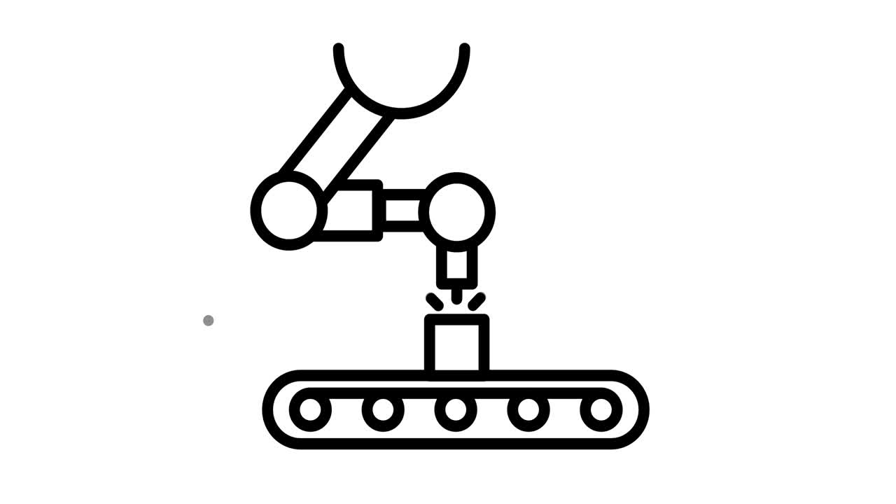 Robot at Production Line