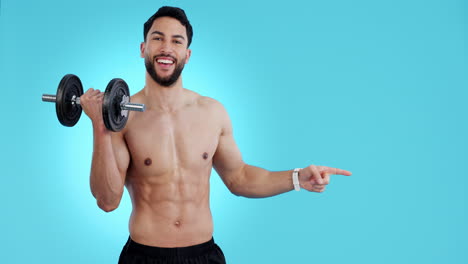 fitness, línea de tiempo o gráfico con un hombre sin camisa