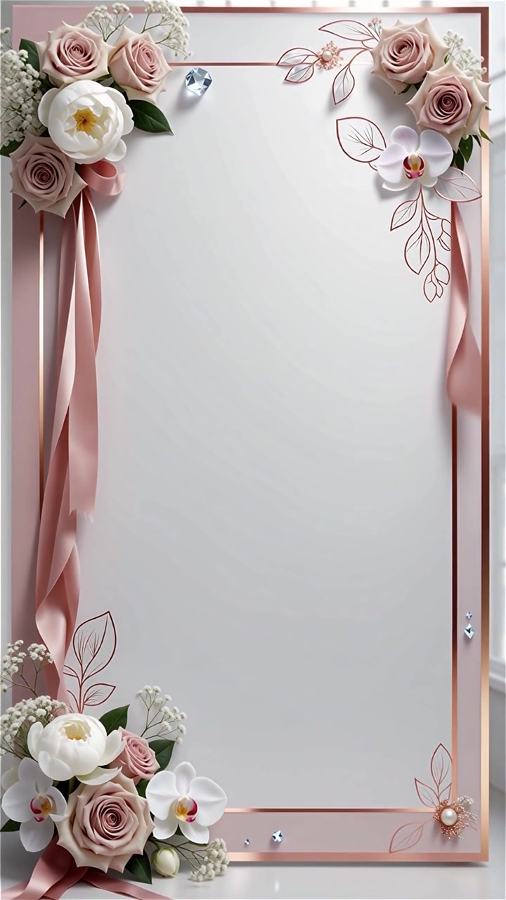 Minimalist Luxury Wedding Invitation Background