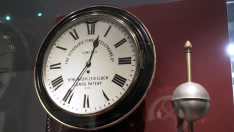 vintage synchronized telephone clock