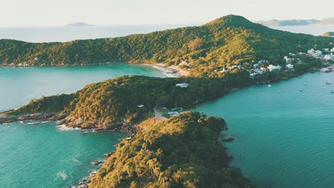 Paraíso-Tropical-Isla-Aérea-Establecimiento-Drone-Tiro