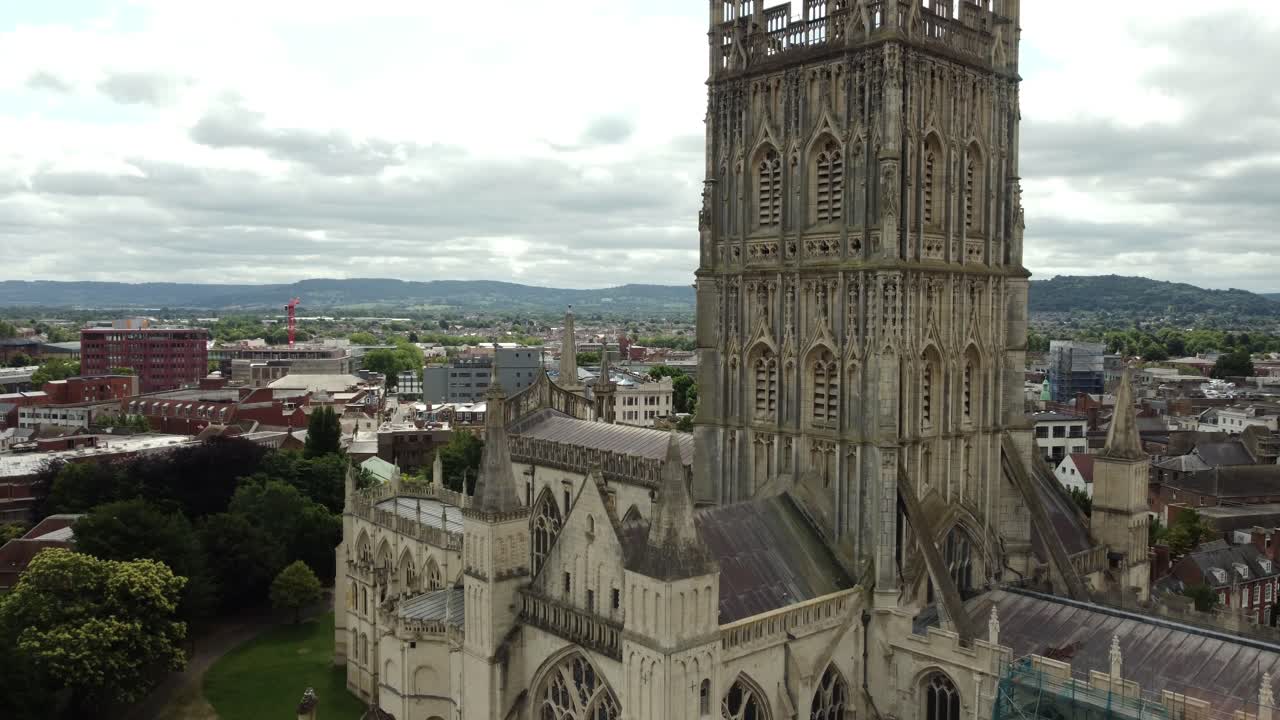 Aerial View of Gloucester Cathedral