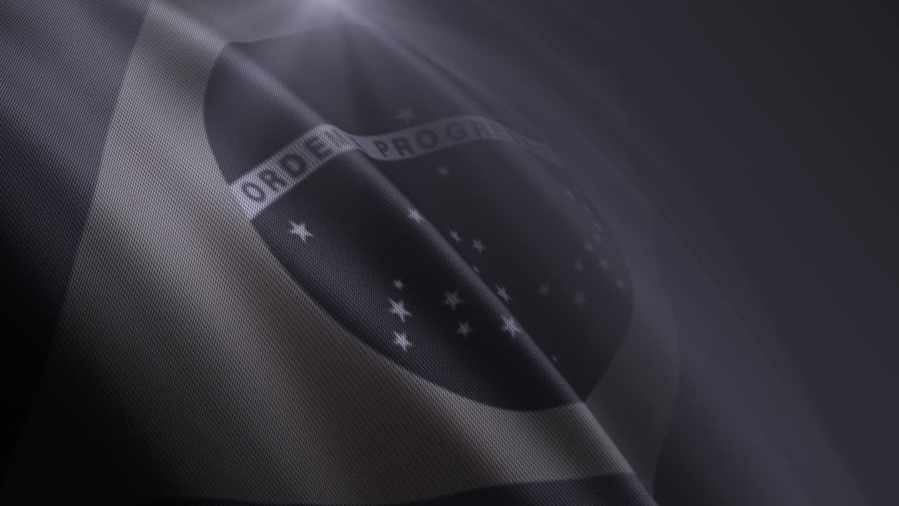 전체 화면 브라질 발은 천천히 흔들리고 loopable