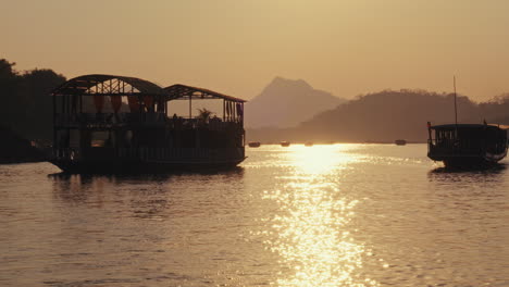 sunset river cruise with floating restaurant