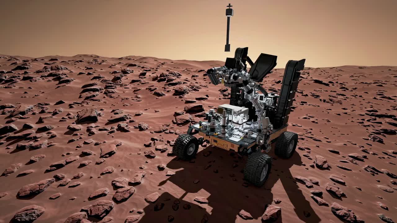 Mars-kulkija Marsin pinnalla