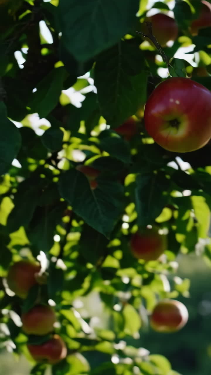 A Man Under an Apple Tree