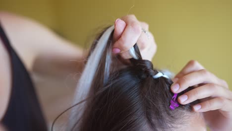 braiding hair