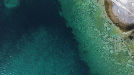 Spathias-Beach-Magic:-Aerial-Drone-Tour-in-Nikiti,-Greece,-Captured-in-4K