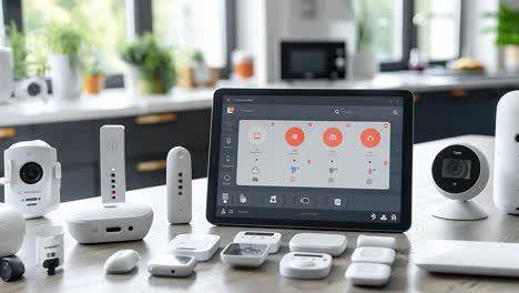smart home security system
