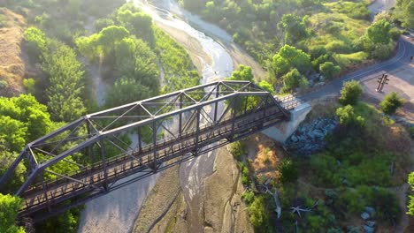 iron horse bridge in santa clarita, california