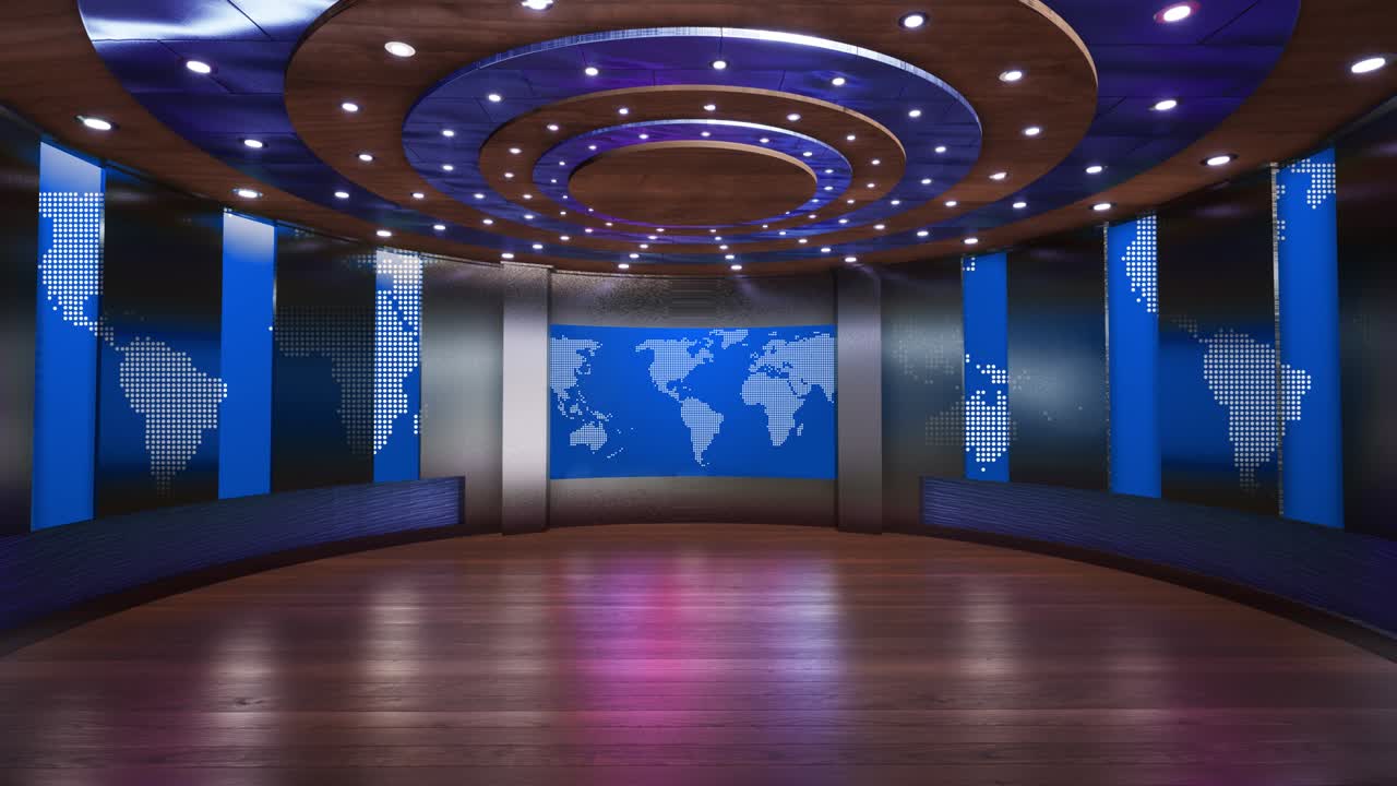 Notizie 3D Virtual TV Studio