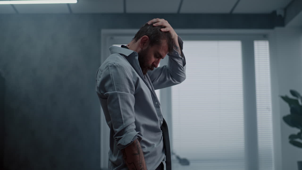 Stressed Businessman