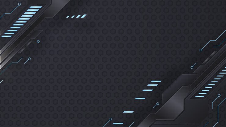 Dark Futuristic Technology Background
