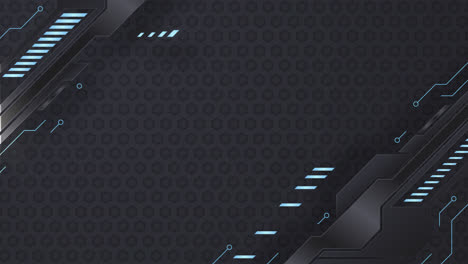 fondo de tecnología futurista oscura