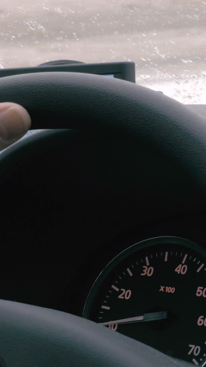 Car interior view