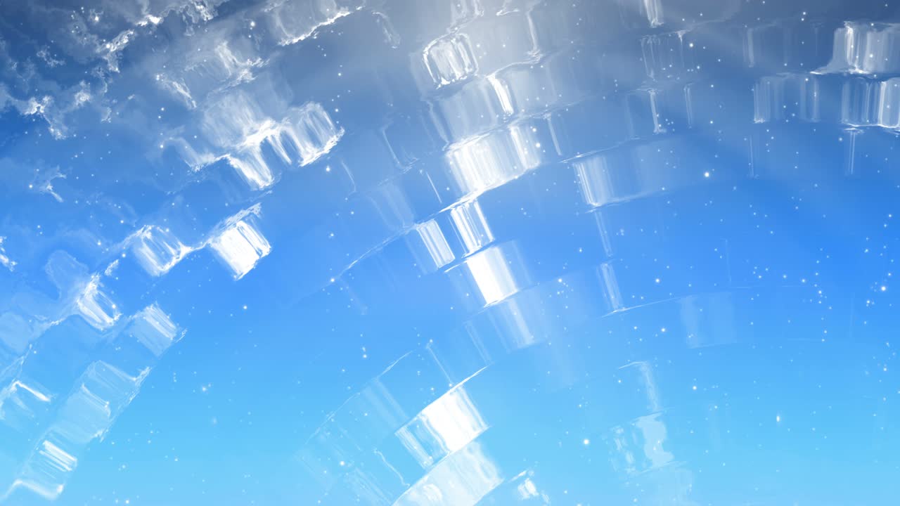 추상적인 파란색 배경 루프