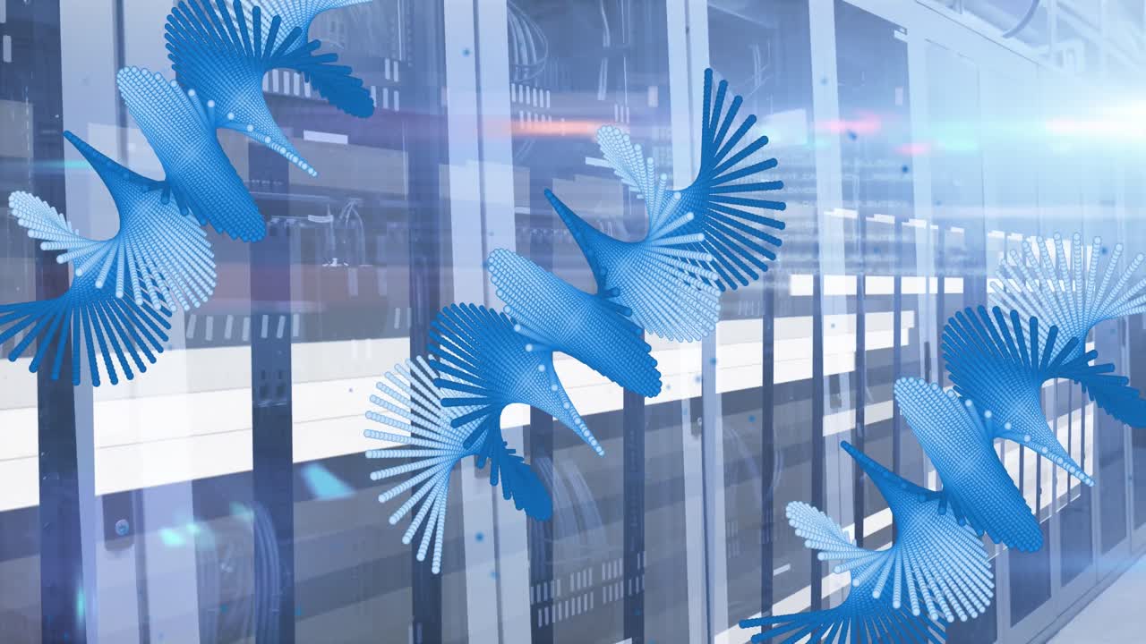 서버  ⁇ 을 통해 의료 데이터 처리의 애니메이션