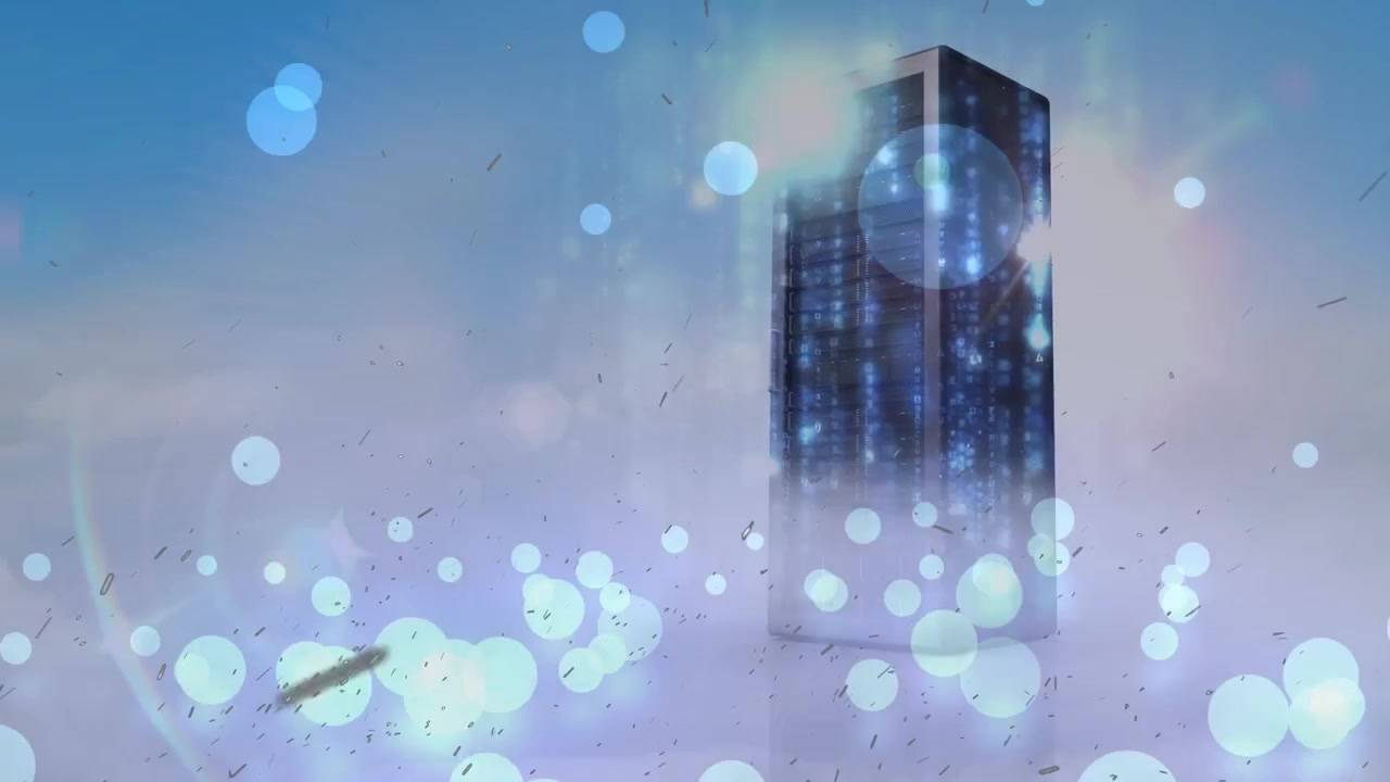 Animazione di punti e forme su server