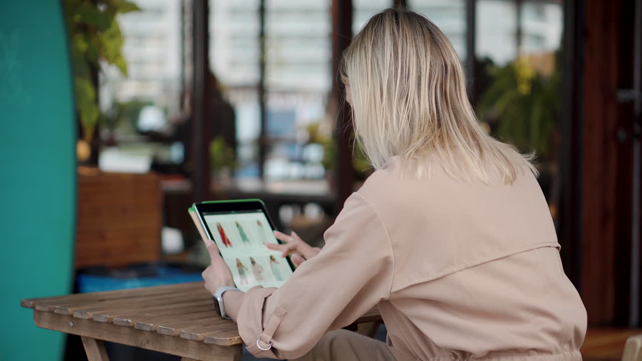 Woman Shopping Online