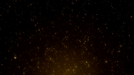 particles gold glitter bokeh award dust abstract background loop