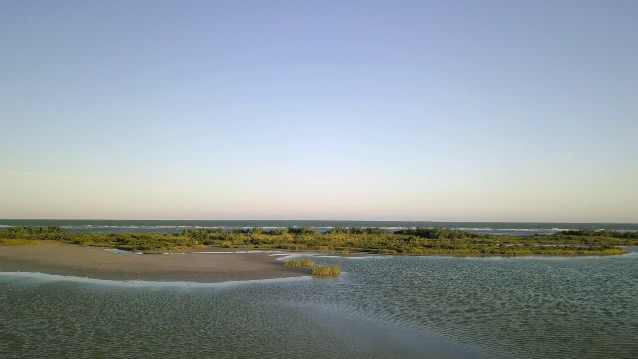 vista aerea del golfo de mexico