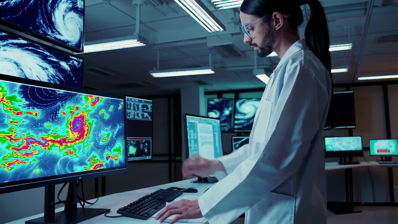 Weather Forecasting Control Room