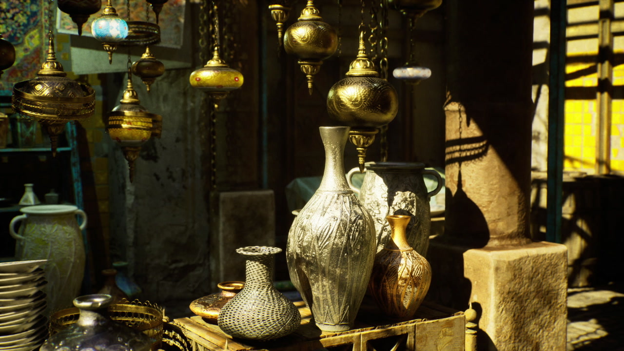 Handcrafted brass vessel showcasing ancient egyptian craftsmanship