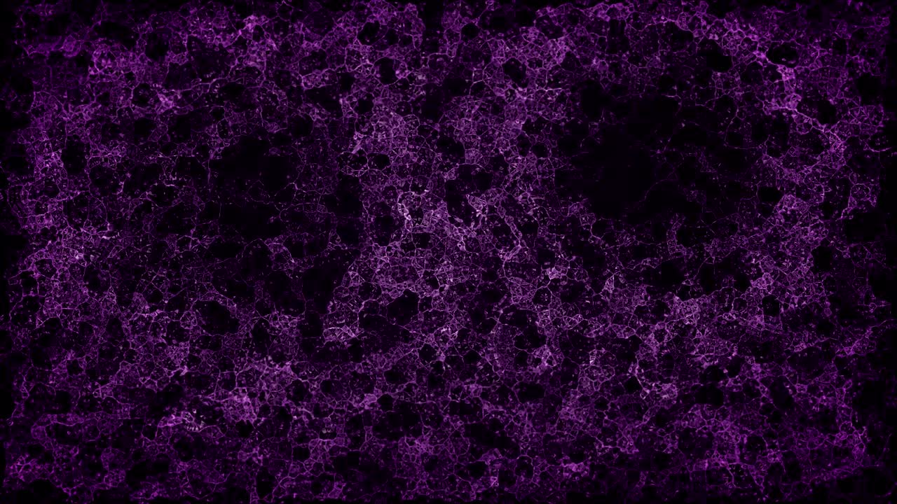 fondo de virus microscópico de partículas púrpuras (con bucle)