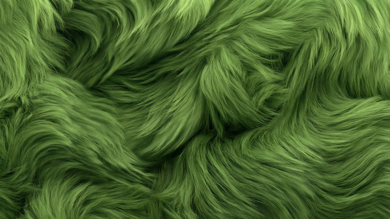 Closeup of lush green fabric featuring organic mossinspired textures and soft feel