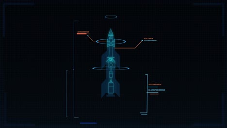 Animation-Der-Wissenschaftlichen-Datenverarbeitung-Auf-Schwarzem-Hintergrund