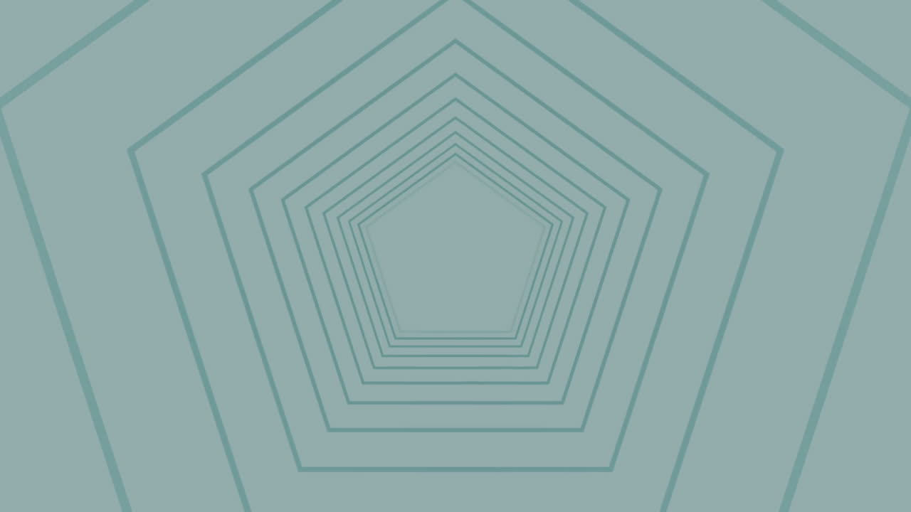 동심선의 디지털로 생성된 비디오