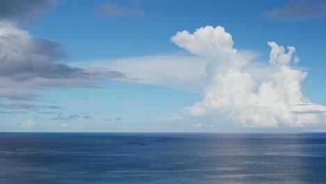 prachtig uitzicht op de zee.