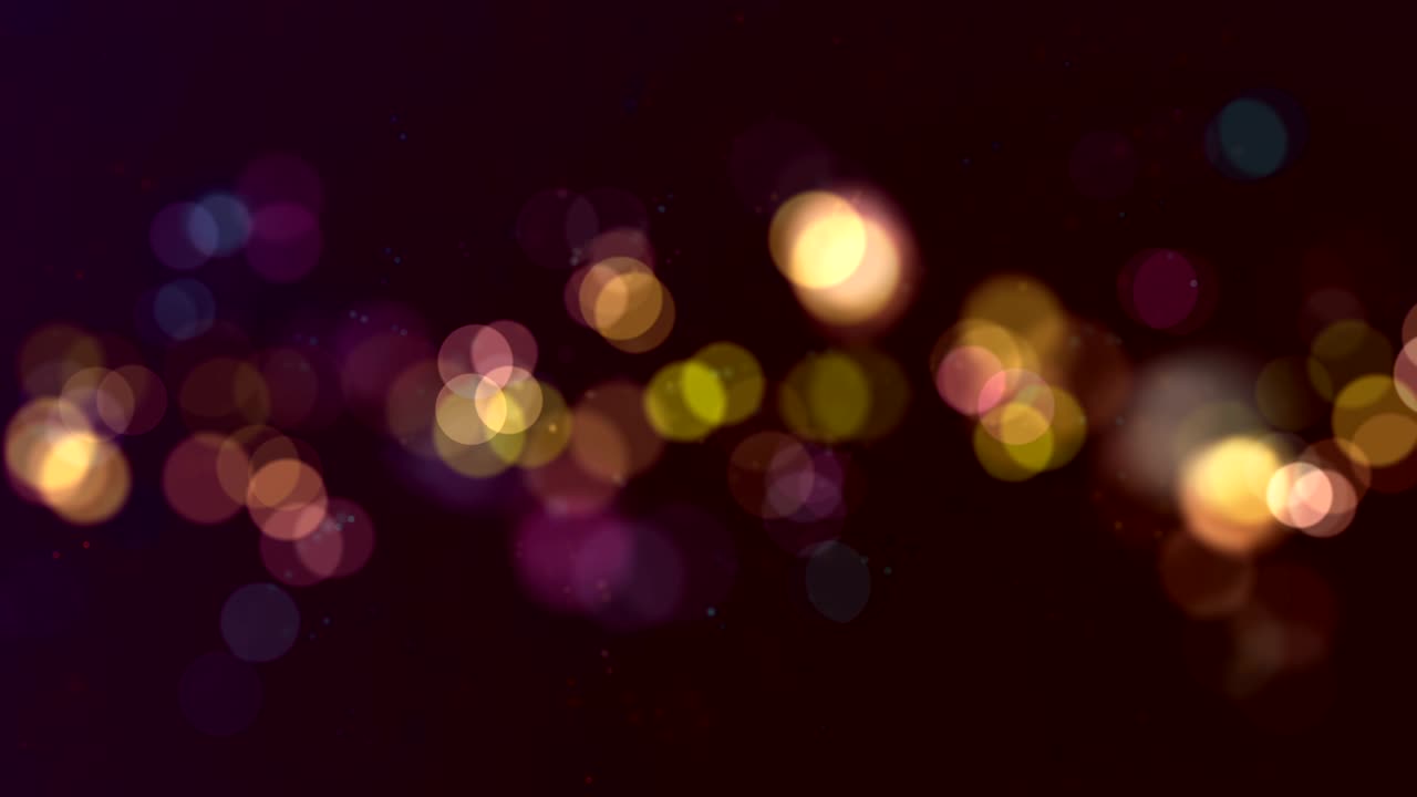 abstracto de bokeh sin costuras, bucle de 4k