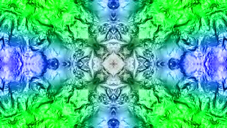 3d abstract multicolored kaleidoscope.