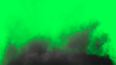 explosion smoke green screen