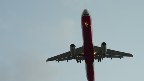 airplane landing