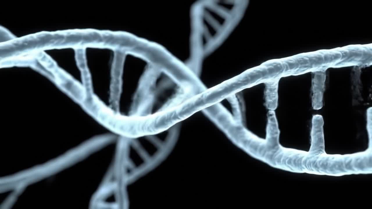 Exploring the Intricacies of DNA Structure: A Close-Up Journey Through the Double Helix and Its Complex Beauty in Stunning Detail