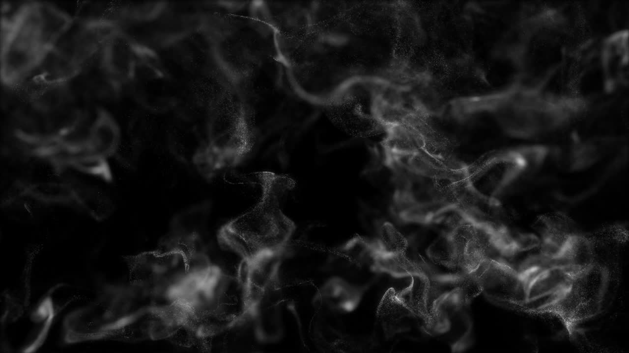 Sottili volute di fumo atmosferiche che scorrono, sfondo in loop continuo.