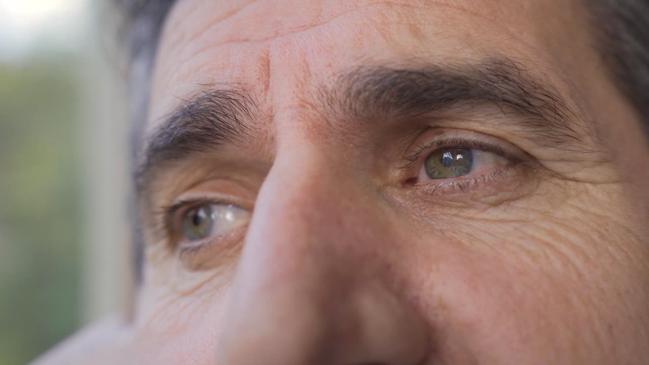 ojos de primer plano.