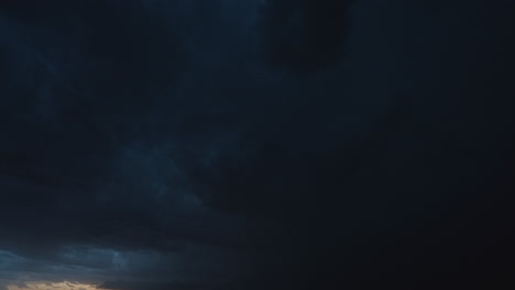 dark and ominous storm clouds