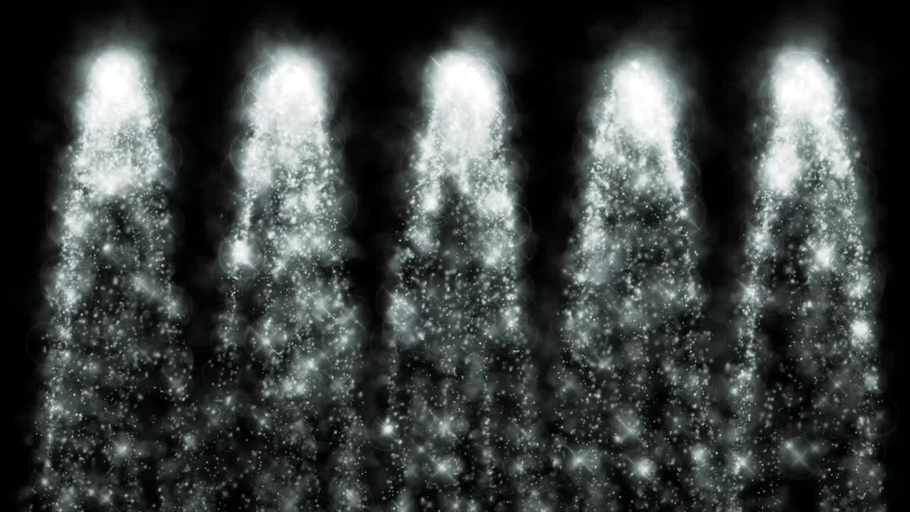 불꽃 색 입자 애니메이션 모션 그래픽