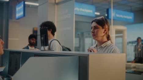 Airport Check-in and Security