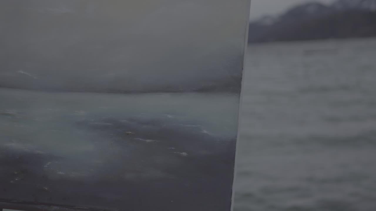 Misty Ocean Painting