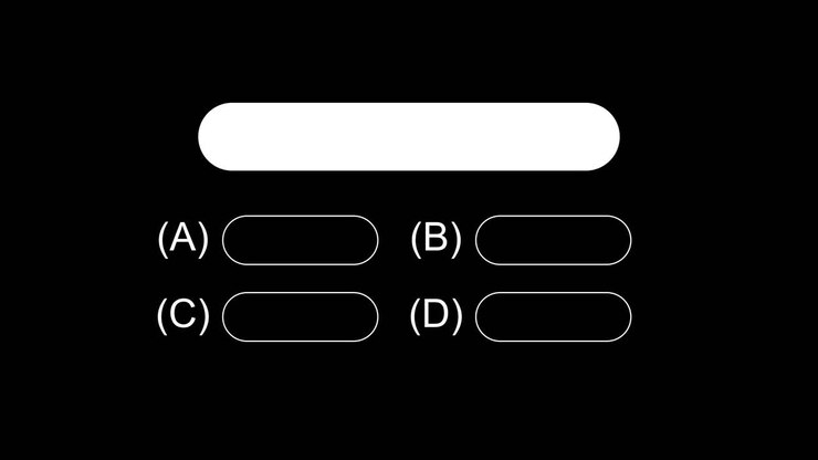 Tom skabelon til multiple choice-quiz