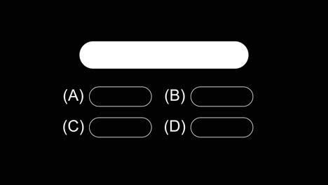 blank multiple choice quiz template