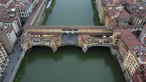 florence, ponte santa trinita view